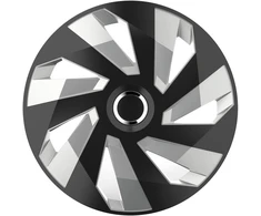 Versaco Ratų gaubtas 1 vnt. Vector RC, juodas ir sidabrinis 16"