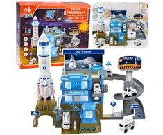 Lean Toys Kosminė bazė su raketa