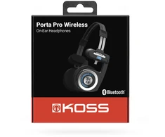 „Koss PortaPro Wireless 2.0“ ausinės, juodos