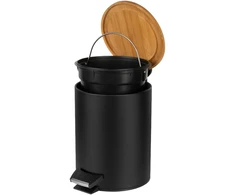 Kosz Vonios kambario šiukšliadėžė 3 l (juoda)