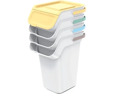 Prosperplast Kosze KADDI Q SET šiukšliadėžės - uosio talpos, 25 l. Keden