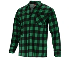 Lahti Pro Koszula Žali languoti flaneliniai marškiniai, 170 g/m2, 3xl, ce, lahti