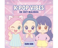 KPop Demon Hunters,Forlaget Tukan K-Pop – Vibracijos, Jaukus Spalvinimo Knygelė