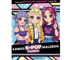 KPop Demon Hunters,Forlaget Tukan K-Pop – spalvinimo knygelė gerbėjams