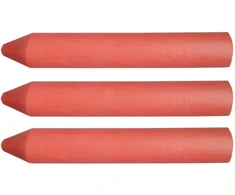 Kreda Raudona techninė kreida, 13 x 85 mm, 3 vnt.