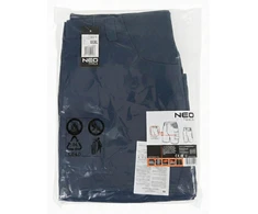 Krótkie „MixMatch“ šortai tampriu juosmeniu, tamsiai mėlyni, XXXL dydis