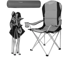 Trizand Juodas and Gray Fishing Chair