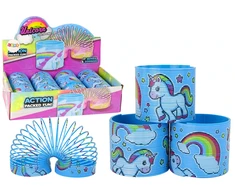 Lean Toys Žaislas spiralė Vienaragis, 6 cm