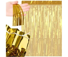 Decorative curtain 2x1m auksinis Ruhhy 26173