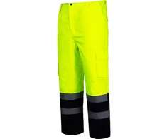 Lahti Pro Šiltos įspėjamosios kelnės, geltonos, "3xl", ce, lahti