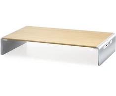 J5create – medinis monitoriaus stovas su įkrovimo stotele