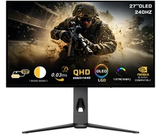 „Twisted Minds“ – 27 colių „Prestige X“ serijos OLED QHD 240 Hz, IPS, 0,3 MS, HDMI 2.1 žaidimų monitorius – TM27OLD2K240