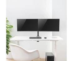 Uchwyt „Maclean“ stalo laikiklis 2 LCD monitoriams, 17–32 colio, 2 x 8kg, MC-884