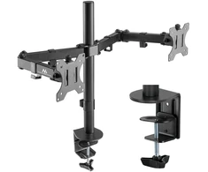 Uchwyt „Maclean“ stalo laikiklis 2 LCD monitoriams, 17–32 colio, 2 x 8kg, MC-884