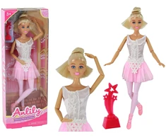 Lean Toys Lėlė Anlily balerina, 30x7x5 cm, 2 d.