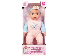 Lalka Lėlė Natalijos lėlė - funkcionali kūdikė 45 cm