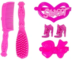 Princesės lėlė su baltu poniu Lean Toys