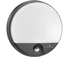 Lampa LED šviestuvas su judesio jutikliu MCE291 GR pilkas