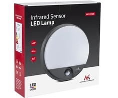 Lampa LED šviestuvas su judesio jutikliu MCE291 GR pilkas