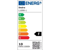 Dedra Lampa Plonas sieninis šviestuvas 10 W SMD LED judesio jutikliu, 900 lm, IP44