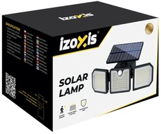 Lubinis šviestuvas Solar lamp 167LED 500lm Izoxis 24633