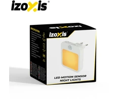 Lampka nocna LED su judesio jutikliu - 2vnt.. Izoxis
