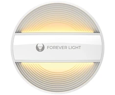 LED naktinė lempa apvali PURE FLC-20 ALMA PIR balta 500mAh Forever Light