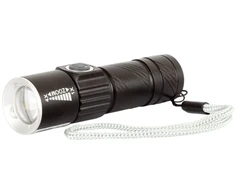 Pro-Line Žibintuvėlis, Įkraunamas žibintuvėlis su aliuminio LED zoom USB 50/100/flash, proline, ce