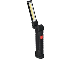 Orno Žibintuvėlis, LED COB dirbtuvių žibintuvėlis 2W, 200lm, 1200mAh, sulankstomas