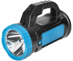 Orno Žibintuvėlis, LED žibintuvėlis SMD 3W + COB 3W, 110lm, du maitinimo variantai - 1200 mAh baterija arba 3xAA