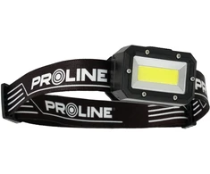 Latarka, Žibintuvėlis, Priekinis žibintas, 3 vatų COB, 3xaaa, 135 lm, proline