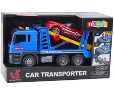 Lean Toys Žaislinis automobilių vilkikas su šviesomis ir garsais