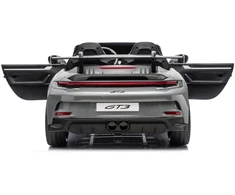 Lean Cars Elektromobilis Porsche GT3, 24 V, pilkas