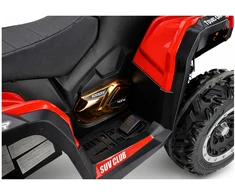 Lean Cars Keturratis XW-08 4x4 45W raudonas