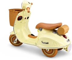 Lean Cars Elektrinis motoroleris Vespa XW-03 smėlio spalvos