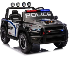 Lean Cars Policijos elektromobilis vaikams RAM ZB629-P, 136x80x71 cm