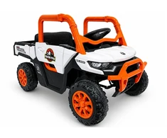 Lean Cars Akumuliatorinis 4x4 visureigis 24 V oranžinis