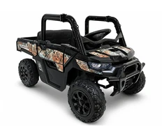 Lean Cars Akumuliatorinis 4x4 automobilis juodas