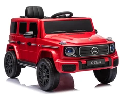 Lean Cars Elektromobilis Mercedes G 4x4 24 V raudonas