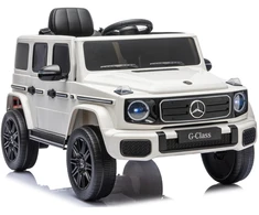 Lean Cars Važiuojamas automobilis 24 V baltas