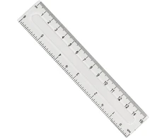 Lean School Linijka GRAND plastikowa 15 cm