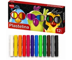 Lean School plastilinas, 12 spalvų MONA