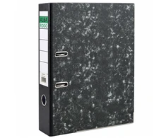 Lean Segtuvas su svirtiniu mechanizmu A4, 80 mm, pilkas marmurinis, 34,5 × 29 × 8 cm
