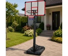 Lean Sport Krepšinio stovas su reguliuojamu aukščiu, 225–305 cm