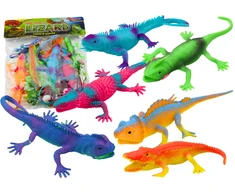 Lean Toys Spalvingų Drakonų Figūrėlių Rinkinys, 8 vnt.