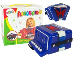 Lean Toys Vaikiškas Mėlynas Akordeonas
