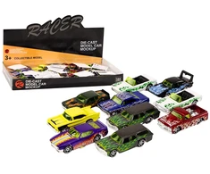 Lean Toys Autko Samochód Wyścigowy Resorak Metalowy 1:64