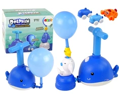 Lean Toys Balo rezervuaras Delfinas Automobilis Aerodinaminis