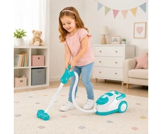Lean Toys Dulkių siurblys mėlynas