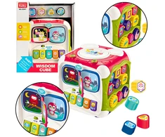 Lean Toys Interaktyvus muzikos edukacinis kubas